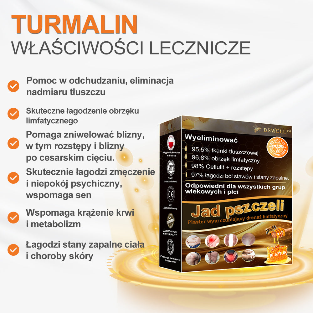 🐝 𝐛𝐬𝐰𝐞𝐥𝐥™ Bee Venom Limfatyczny Plaster Oczyszczający Slimming Patch 🔥 Ograniczony czas! 70% ZNIŻKI! (Dostępne tylko dla indywidualnych zakupów) 🔥